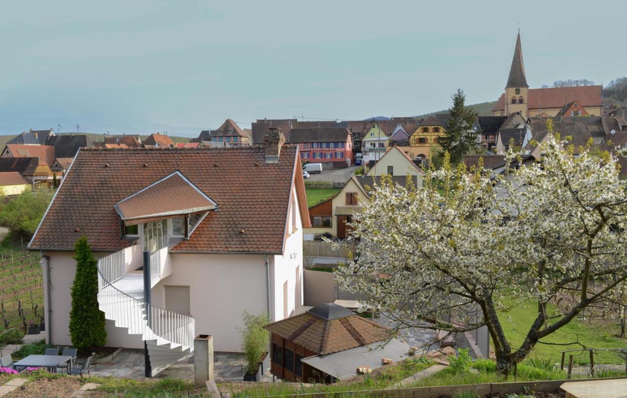 Les Glycines Du Sommerberg Niedermorschwihr Exteriör bild